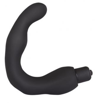 Чёрный массажёр простаты с вибрацией Renegade Vibrating Massager Iii