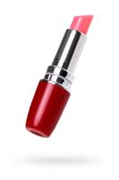 ВИБРОМАССАЖЕР A-TOYS BY TOYFA LIPSTICK, ABS ПЛАСТИК, КРАСНЫЙ, 9 СМ