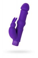 НЕРЕАЛИСТИЧНЫЙ ВИБРАТОР TOYFA A-TOYS, СИЛИКОН, ФИОЛЕТОВЫЙ, 18 СМ