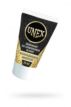 ЛУБРИКАНТ UNEX С ВОЗБУЖДАЮЩИМ ЭФФЕКТОМ, НА СИЛИКОНОВОЙ ОСНОВЕ, 50 МЛ