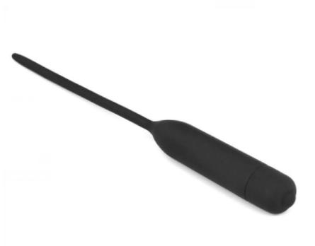 Уретральный вибратор MassX. Черный