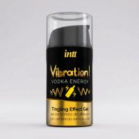 Жидкий интимный гель с эффектом вибрации INTT Vodka Energy, 15 мл_1