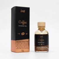 Согревающий массажный гель INTT Coffee с ароматом кофе, 30 мл