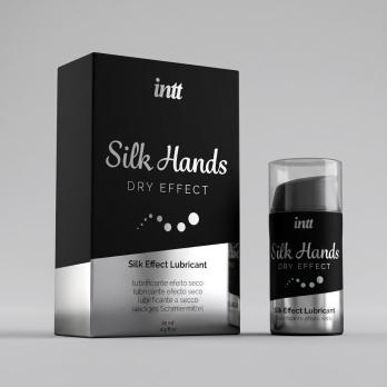Интимный гель INTT Silk Hands на силиконовой основе, 15 мл, флакон с дозатором