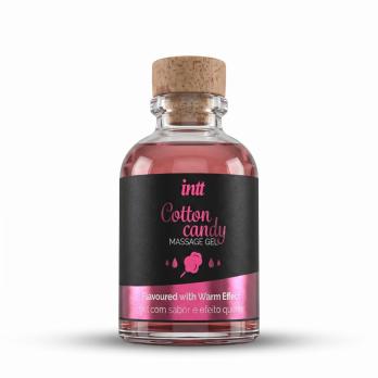 Массажный гель INTT Cotton Candy, 30 мл, с ароматом сахарной ваты — фото 3
