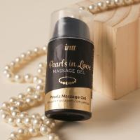 Набор для массажа INTT Pearls in Love: силиконовый гель и жемчужное ожерелье, 15 мл_1