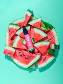 Массажный гель INTT Lick Me со вкусом арбуза, флакон 50 мл — фото 3