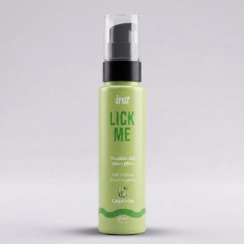 Упаковка массажного геля INTT Lick Me со вкусом кайпириньи, 50 мл