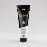 Интимный гель на водной основе INTT My Lube Natural, 100 мл, в упаковке