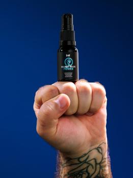 Массажный гель для мужчин INTT Hard Man Power, флакон 15 мл с дозатором — фото 3