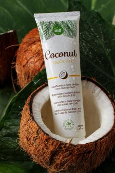 Интимный гель на водной основе INTT Coconut с ароматом кокоса, туба 100 мл — фото 2