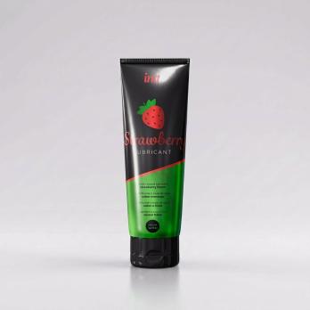 Интимный гель на водной основе INTT Strawberry со вкусом клубники, туба 100 мл