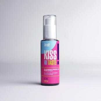 Массажный гель с разогревающим эффектом INTT Kiss and Taste со вкусом ежевики, 55 мл — фото 2