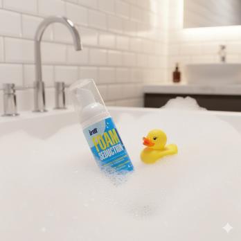 Флакон очищающей пенки для тела INTT Foam Seduction, 50 мл — фото 5