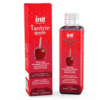 Массажное масло INTT Tantric Apple с ароматом яблока, 130 мл