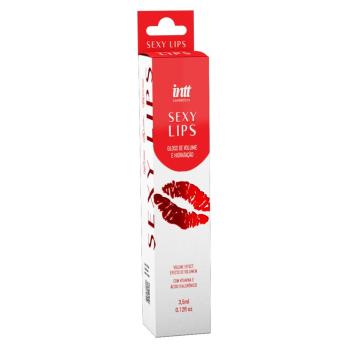 Блеск для губ INTT Sexy Lips с ароматом клубники, 3,5 мл