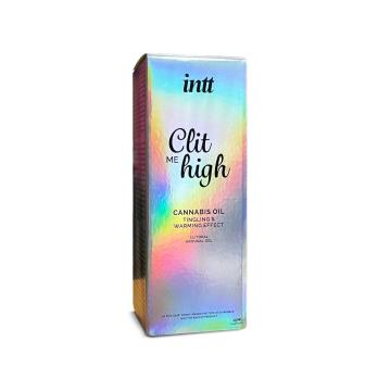 Увлажняющий гель для тела INTT CLIT ME HIGH с маслом семян конопли, 15 мл — фото 2