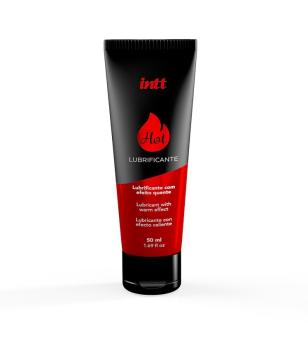 Увлажняющий гель-лубрикант INTT HOT с согревающим эффектом, 50 мл