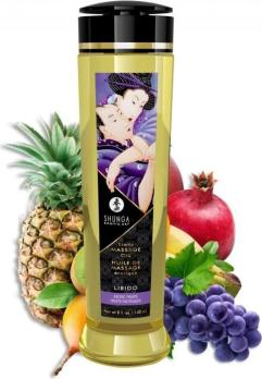 Массажное масло Shunga Erotic Massage Oil с ароматом экзотических фруктов, 240 мл