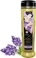 Флакон массажного масла Shunga Erotic Massage Oil с ароматом лаванды, 240 мл