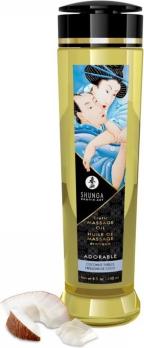 Флакон массажного масла Shunga Erotic Massage Oil с ароматом «Кокосовое волнение»