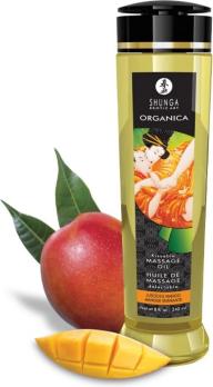 Массажное масло Shunga Organica Erotic Massage Oil с ароматом манго 240 мл