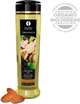 Массажное масло Shunga Organica Erotic Massage Oil «Миндальная сладость» 240 мл