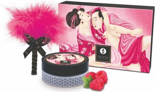 Массажная пудра Shunga «Малиновое чувство», 75 г