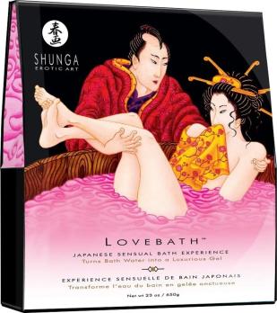 Порошок для принятия ванны Shunga Lovebath «Драконий фрукт» в упаковке 650 г