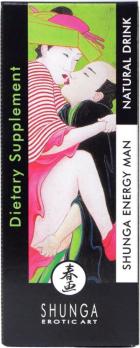 Упаковка БАД к пище Shunga Energy Man Natural Drink, 20 мл