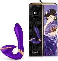 Ярко-фиолетовый вибростимулятор Shunga Soyo для клитора и зоны G