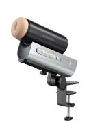 Вибромастурбатор нереалистичный Lovense Solace PRO, TPE, черный, 23,1 см_1
