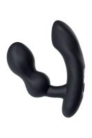 Черный силиконовый стимулятор простаты Lovense Edge 2 с гибкой шейкой, 12,4 см