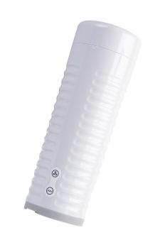 Белый мастурбатор в колбе Lovense Max 2 с рукавом из TPE, 24 см — фото 3