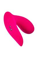 Вибратор с клиторальным стимулятором Lovense Flexer, силикон, розовый, 10,1 см_3