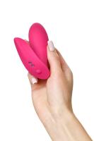 Вибратор с клиторальным стимулятором Lovense Flexer, силикон, розовый, 10,1 см_4