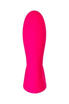 Розовый силиконовый вибратор Lovense Flexer с клиторальным стимулятором, 10,1 см