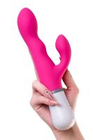 Вибратор Lovense Nora с клиторальным стимулятором, силикон, розовый, 24 см_5