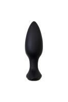 Анальная втулка Lovense Hush 2 (S), силикон, черная, 12,1 см, Ø 3,8 см_1