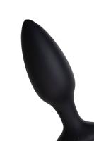 Анальная втулка Lovense Hush 2 (S), силикон, черная, 12,1 см, Ø 3,8 см_4