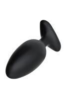 Анальная втулка Lovense Hush 2 (M), силикон, черная, 13,5 см, Ø 4,4 см_2
