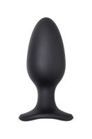 Анальная втулка Lovense Hush 2 (L) черного цвета из силикона, 15 см
