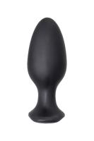 Анальная втулка Lovense Hush 2 (L), силикон, черная, 15 см, Ø 5,7 см_1