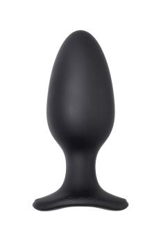 Анальная втулка Lovense Hush 2 (L) черного цвета из силикона, 15 см