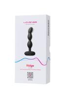 Анальный стимулятор Lovense Ridge, силикон, черный, 17,2 см_6