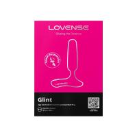 Анальная втулка Lovense Glint с сенсором, силикон, чёрная, 2,15 см_4