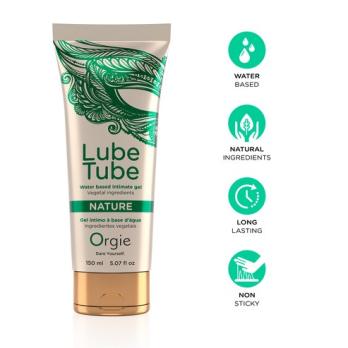 Туба интимного геля Orgie Lube Tube Nature на водной основе, 150 мл — фото 3