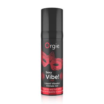 Возбуждающий гель Orgie Sexy Vibe Hot с разогревающим и вибрирующим эффектом, 15 мл — фото 2