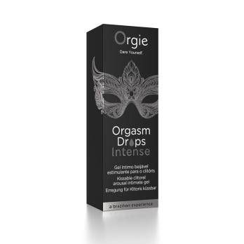 Флакон-капельница возбуждающего геля для клитора Orgie Orgasm Drops Intense, 30 мл — фото 2