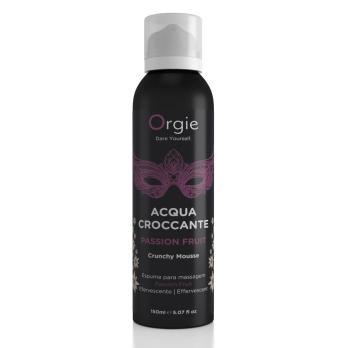 Хрустящая пенка для массажа Orgie Acqua Croccante Passion Fruit, баллон 150 мл